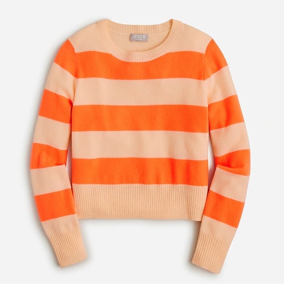 Cashmere Shrunken Crew main image 1